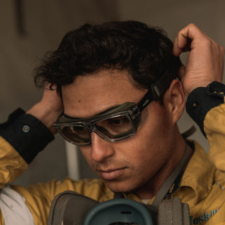 Converts Clear/Green Frame Clear Lens