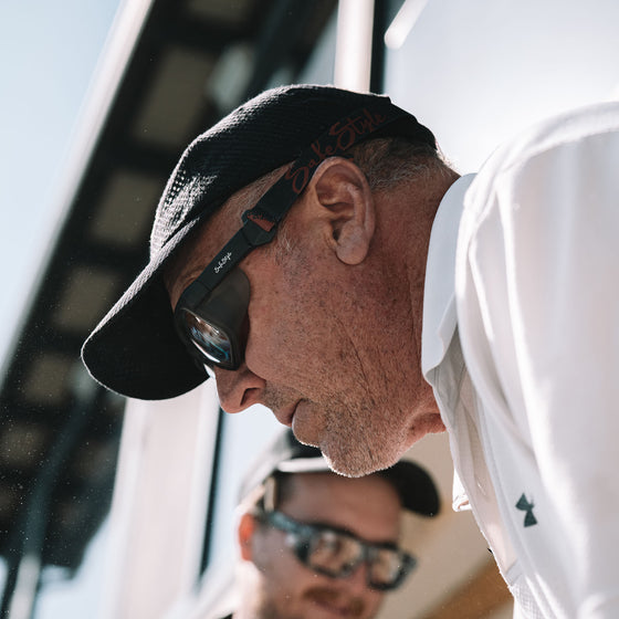 Converts Matte Graphite/Red Frame Clear Lens