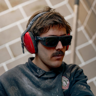 Converts Matte Graphite/Red Frame Grey Polarised Lens