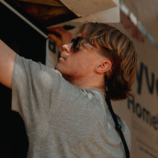 Harps Graphite Frame Polarised Lens Safety Glasses