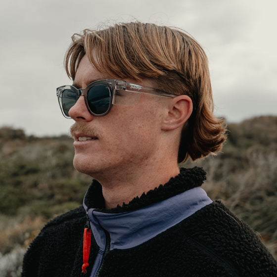 Harps Graphite Frame Polarised Lens Safety Glasses