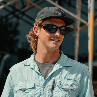 Harps Matte Black Frame Polarised Lens Safety Glasses