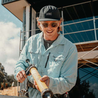 Harps Champagne Frame Prescription Safety Glasses