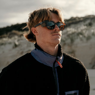 Harps Matte Brown Tort Frame Prescription Safety Glasses