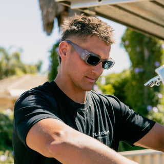 Auras Matte Graphite Frame Polarised Lens