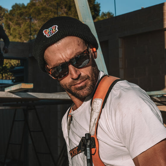 Botanical Beanie Black