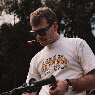 Primes Black Frame Tinted Lens Safety Glasses