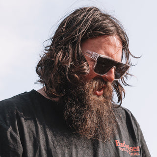 Primes Clear Frame Tinted Lens Safety Glasses