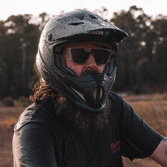 Primes Clear Frame Tinted Lens Safety Glasses