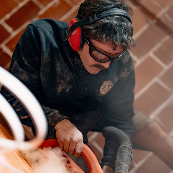 Switches Matte Black/Red Frame Clear Lens Safety Glasses