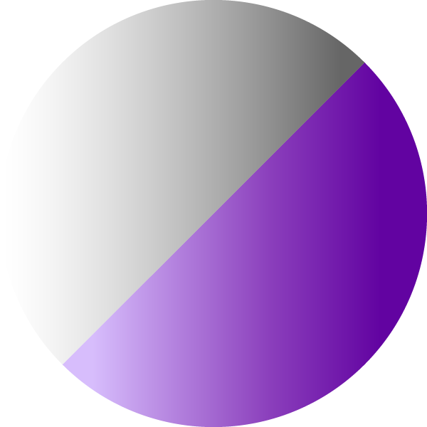 silver/purple