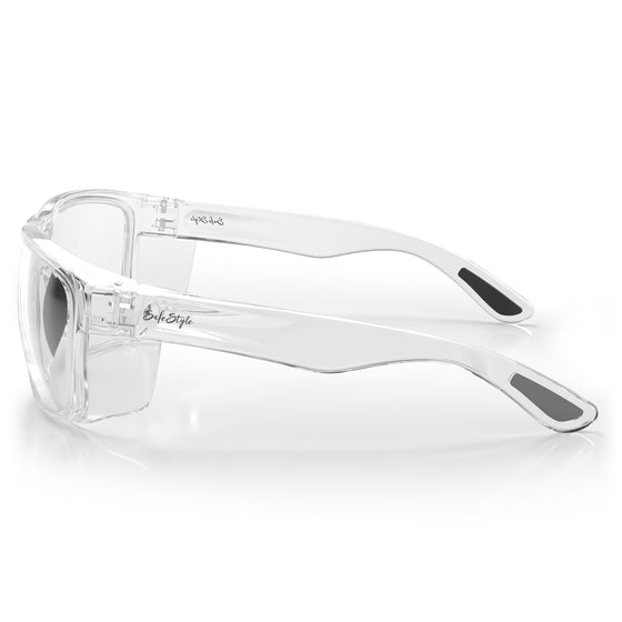 Rapids Clear Frame Prescription Safety Glasses