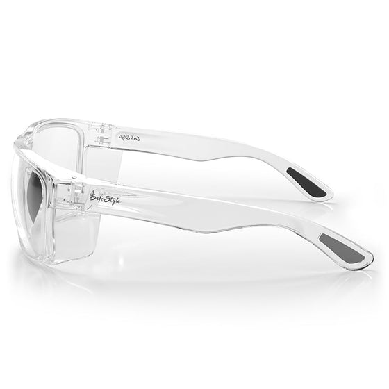 Rapids Clear Frame Clear Lens Safety Glasses