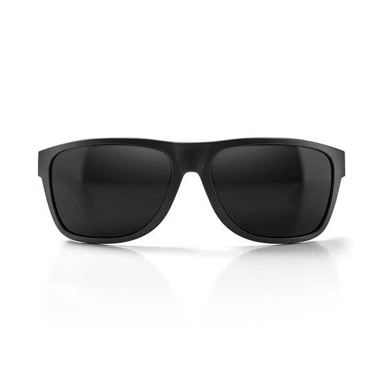 Rapids Matte Black Frame Polarised Lens Safety Glasses