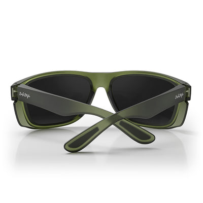 Rapids Matte Moss Green Frame Polarised Lens Safety Glasses