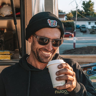 Botanical Beanie Black