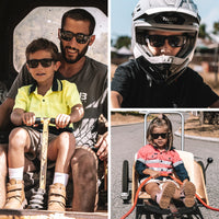 Fusions Kids Black Frame Tinted Lens