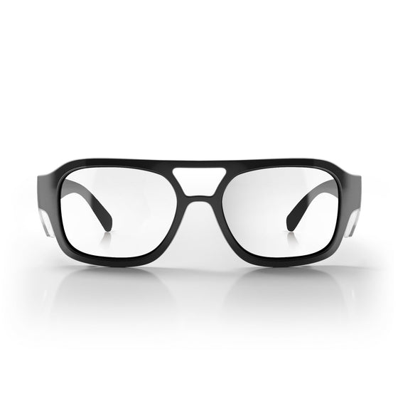 Skylines Black Frame Prescription Safety Glasses