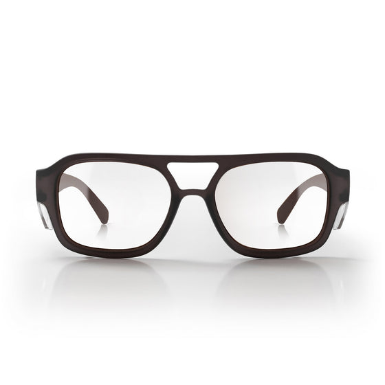Skylines Chocolate Frame Prescription Safety Glasses