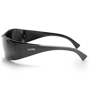 Sonics Black Frame Tinted Lens Safety Glasses