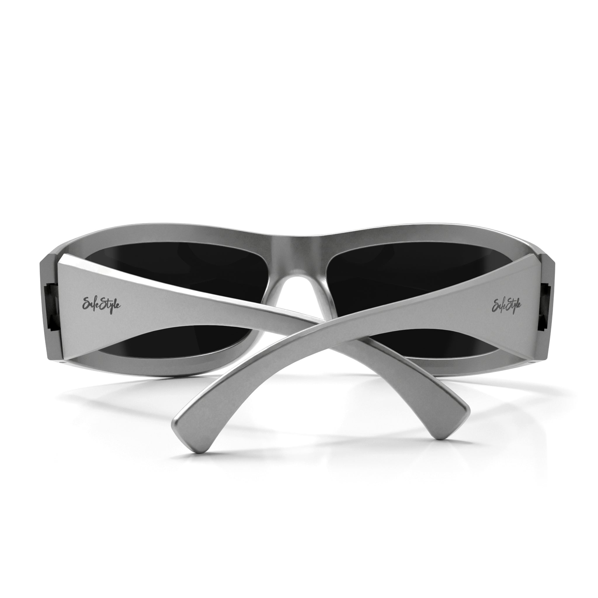 Sonics Silver Frame Polarised Lens Safety Glasses – SafeStyle Eyewear