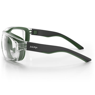 Switches Clear/Green Frame Clear Lens