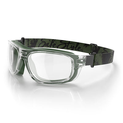 Switches Clear/Green Frame Clear Lens