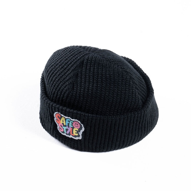 Botanical Beanie Black – SafeStyle Eyewear
