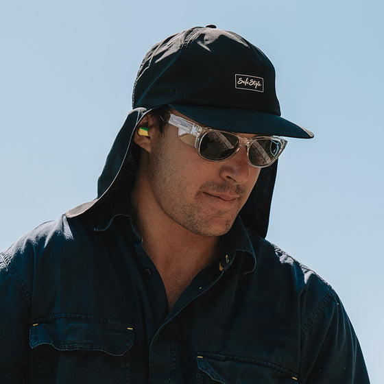 Classics Clear Frame Polarised Lens Safety Glasses