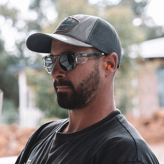 Cruisers Graphite Frame Polarised Lens Safety Glasses