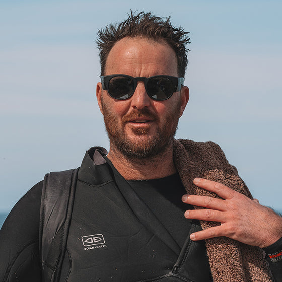 Cruisers Matte Black Frame Polarised Lens Safety Glasses