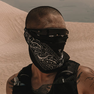 Phantoms Matte Black Frame Polarised Lens Safety Glasses