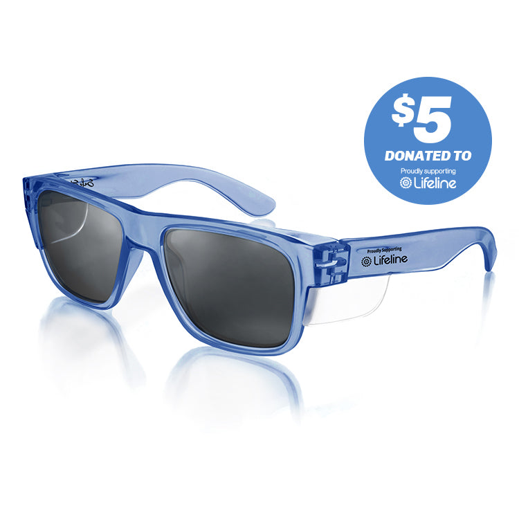 Fusions Blue Frame Polarised Lens