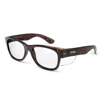 Classics Brown Tort Frame Clear Lens