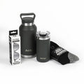 Fusions Glasses + Water Bottle + Coffee Cup + Socks Bundle