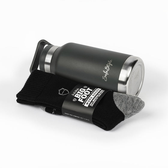 Big Juicy 1L Water Bottle and socks bundle