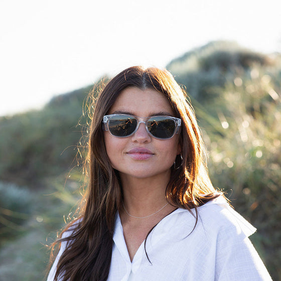 Classics Clear Frame Polarised Lens Safety Glasses