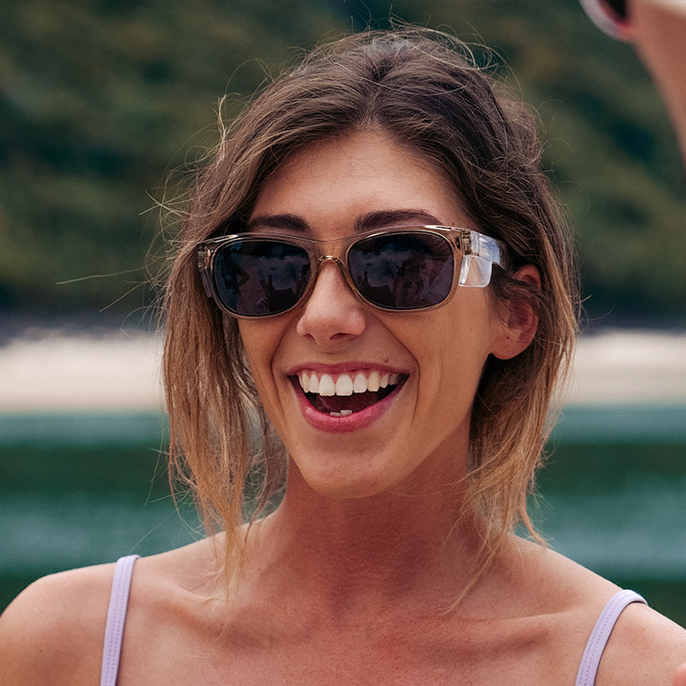 Classics Champagne Frame Polarised Lens