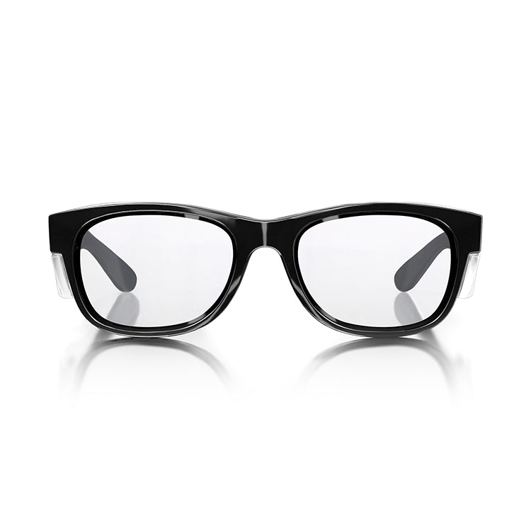 Classics Black Frame Clear Lens SafeStyle Eyewear