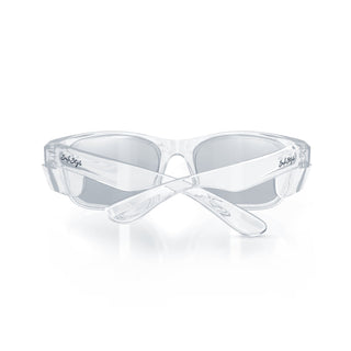 Classics Clear Frame Hybrids Photochromic Lens Safety Glasses
