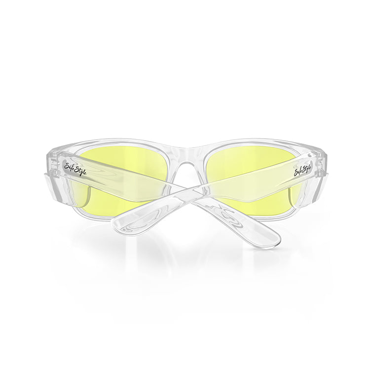 Clear yellow lens sunglasses best sale