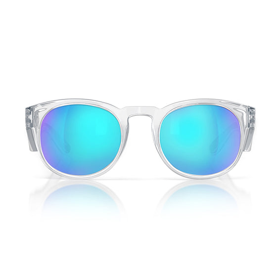 Cruisers Clear Frame Mirrors Blue Polarised