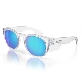Cruisers Clear Frame Mirrors Blue Polarised