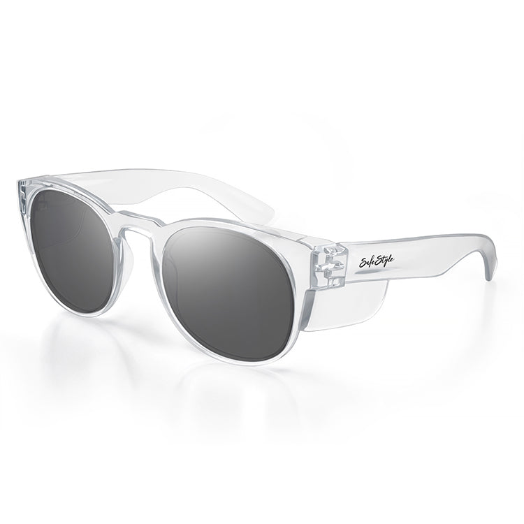 CVTVLIST CTLS SUNGLASSES”CLEAR×CLEAR“ Cruisers Clear Frame Tinted Lens Safety Glasses – SafeStyle Eyewear