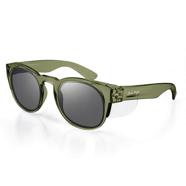 Green frame sunglasses hotsell