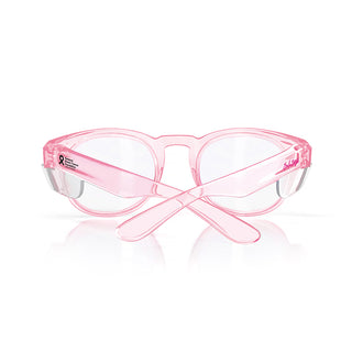 Cruisers Pink Frame Clear Lens Safety Glasses