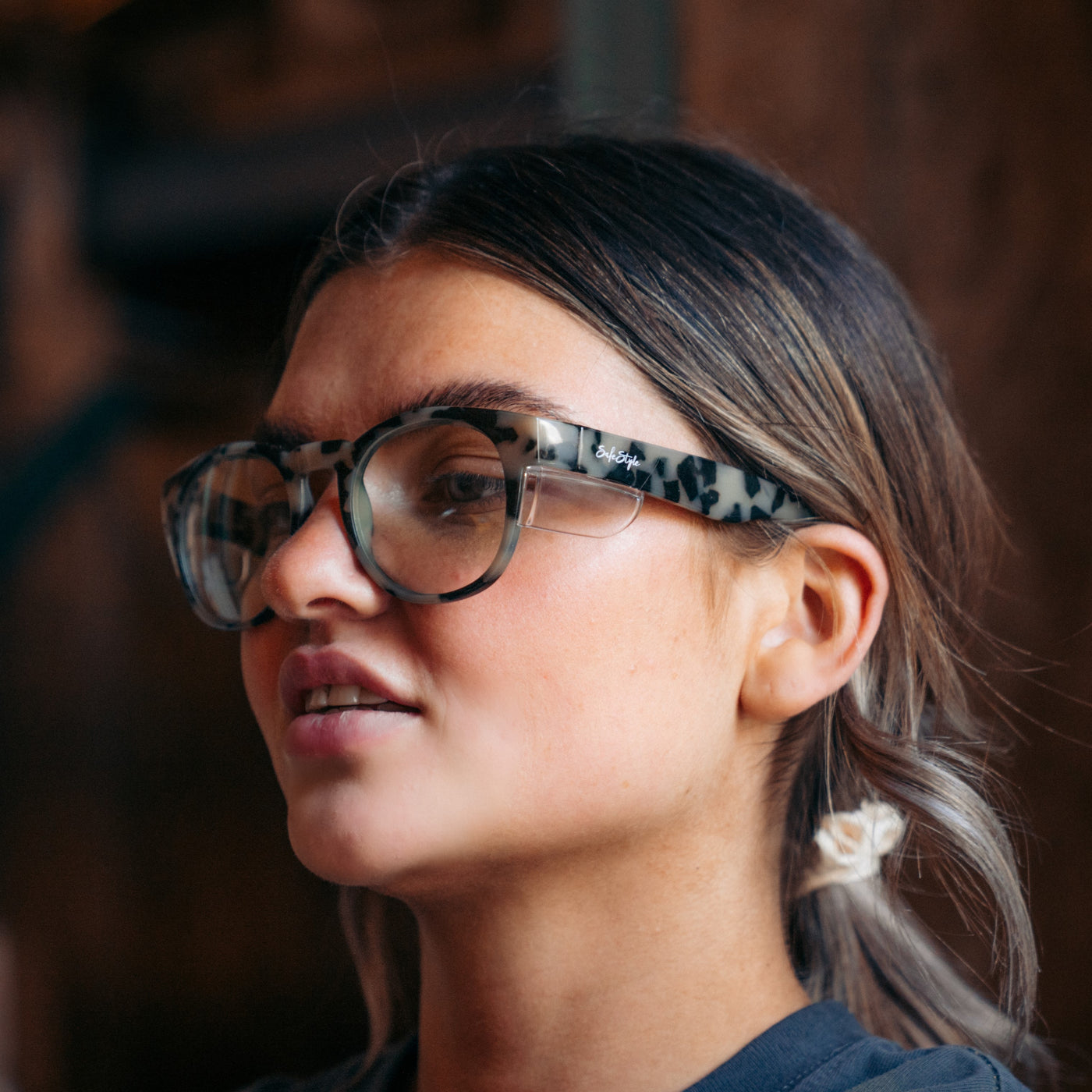Cruisers Milky Tort Frame Clear Lens
