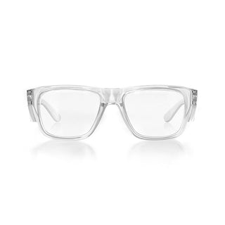 Fusions Kids Clear Frame Clear Lens Safety Glasses