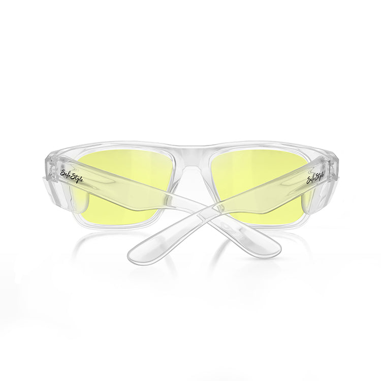 Fusions Clear Frame Yellow Lens