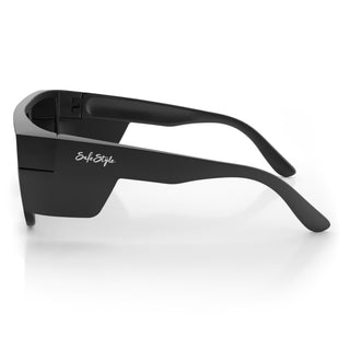 Primes Matte Black Frame Polarised Lens Safety Glasses